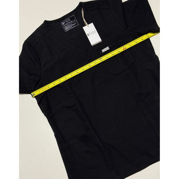 Figs Technical Collection Black Scrub Set Women's Medium V-Neck Joggers NEW - Picture 7 of 8